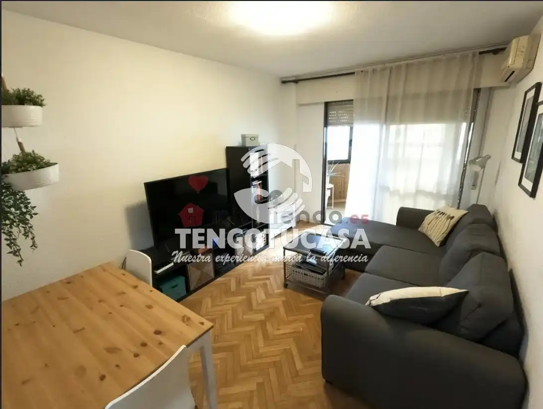 Living room of Flat for rent in Madrid  with Air Conditioner, Heating and Terrace
