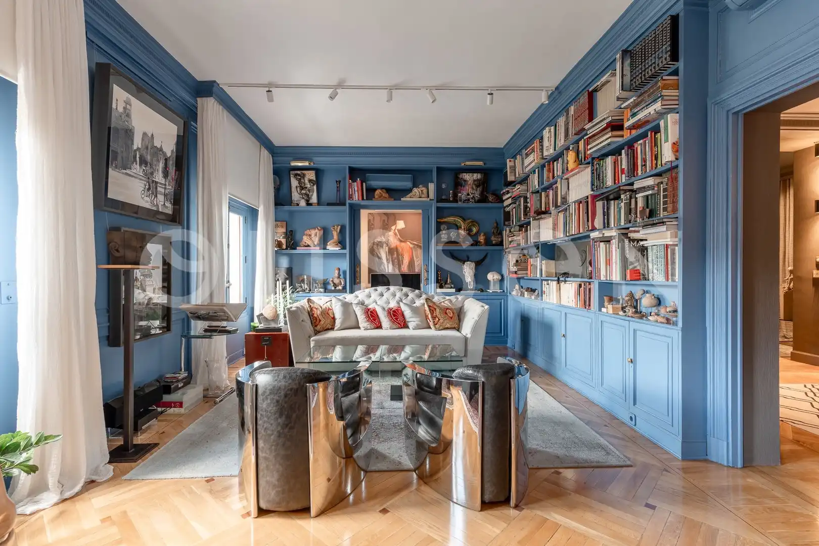 Sala de estar de Piso en venta en Madrid con Aire acondicionado, Calefacción y Trastero
