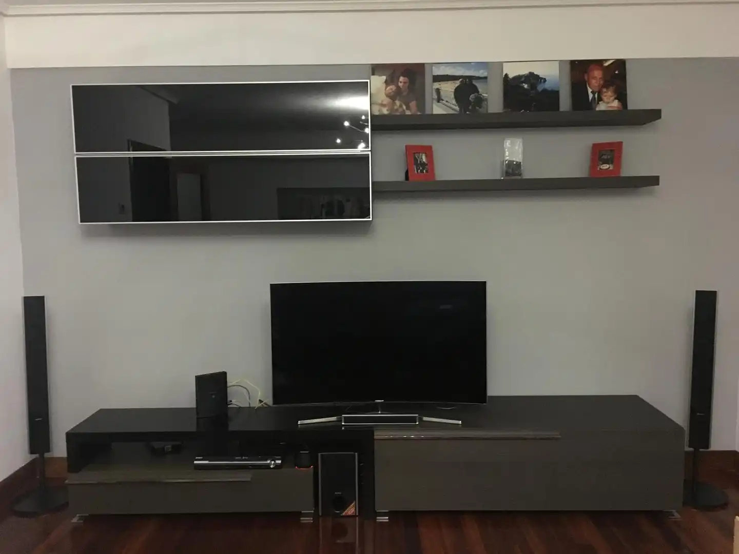Sala de estar de Casa adosada en venta en Alonsotegi con Calefacción, Jardín privado y Trastero