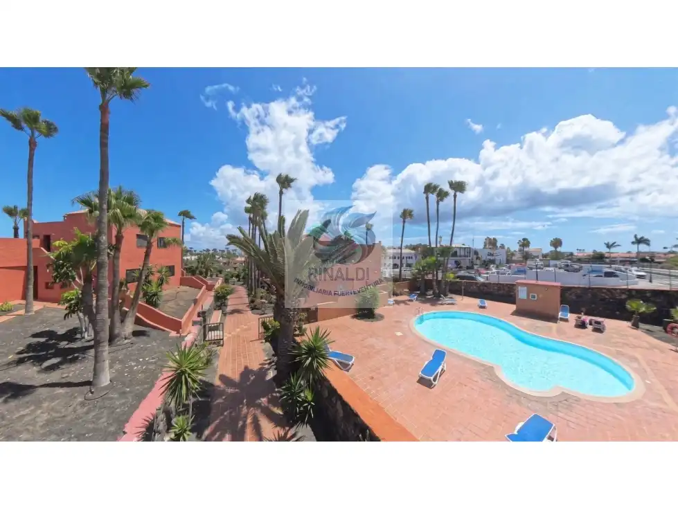 Vista exterior de Apartamento en venta en La Oliva con Terraza, Piscina y Amueblado