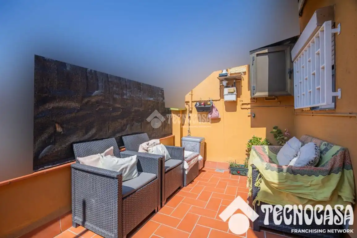 Terraza de Piso en venta en Santa Coloma de Gramenet con Aire acondicionado, Parquet y Terraza