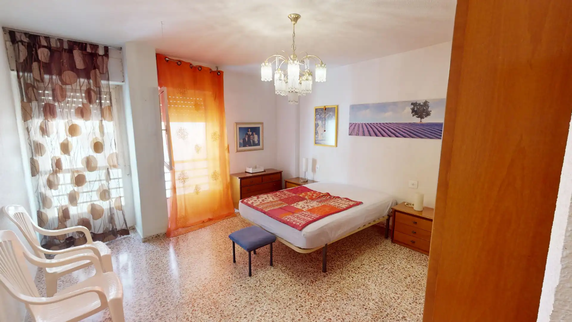 Bedroom of Flat for sale in Elche / Elx  with Furnished and Balcony