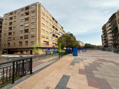 Exterior view of Flat to rent in Salamanca Capital  with Heating, Terrace and Furnished