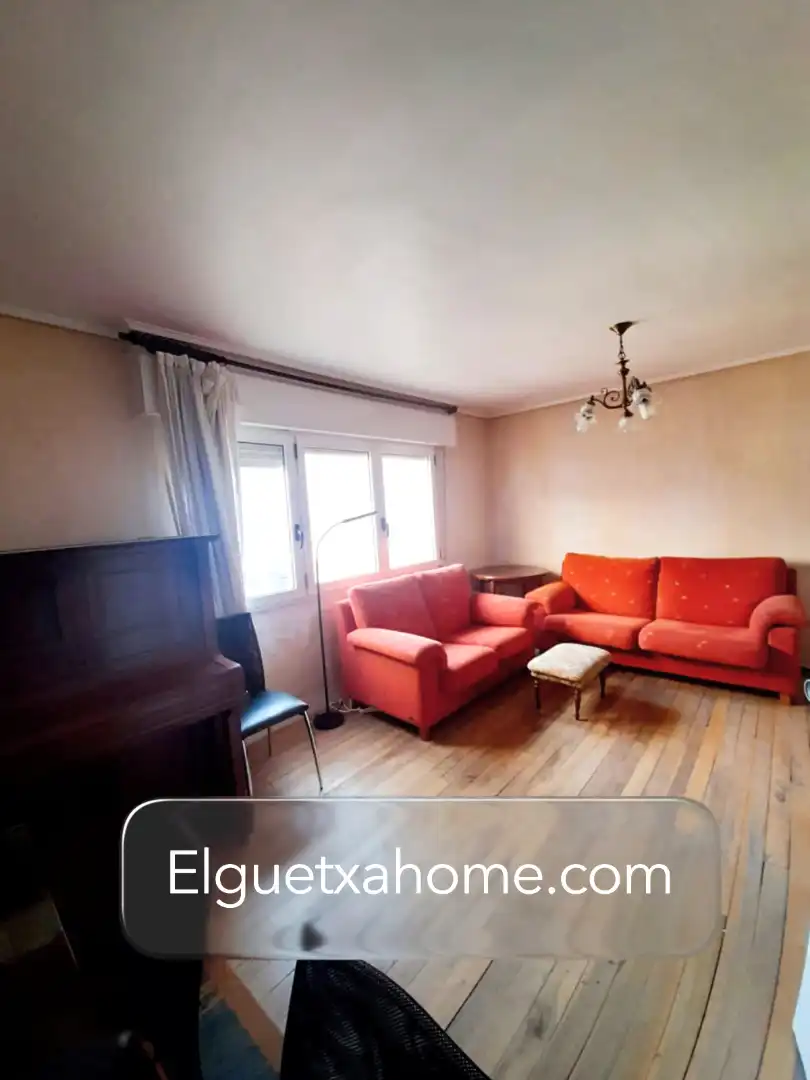 Sala de estar de Piso en venta en Sopela
