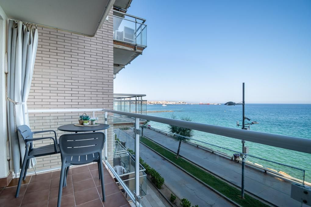Balcony of Flat to rent in Calonge i Sant Antoni  with Air Conditioner, Heating and Terrace