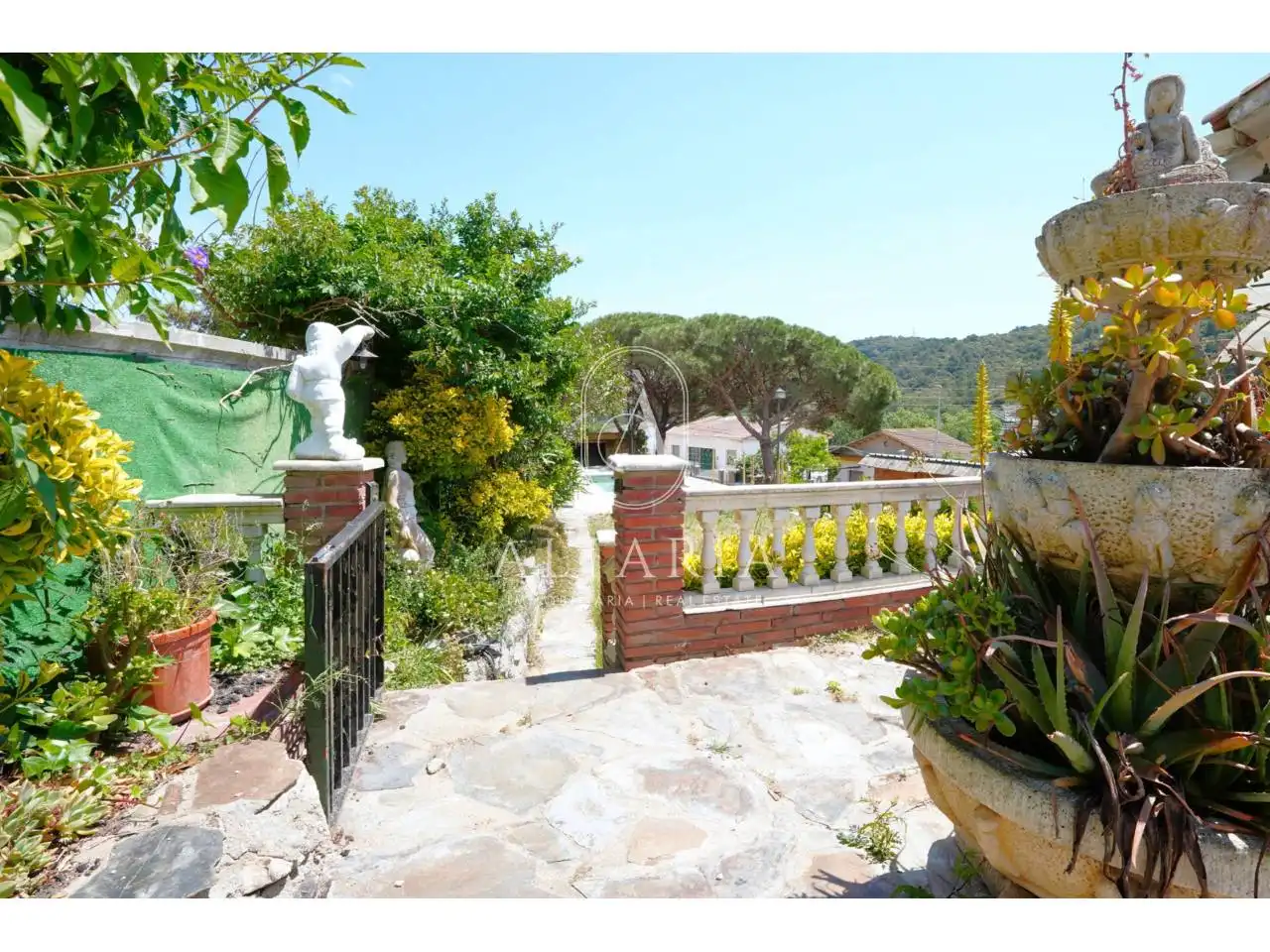 Jardín de Casa o chalet en venta en Palafolls con Jardín privado, Piscina y Alarma