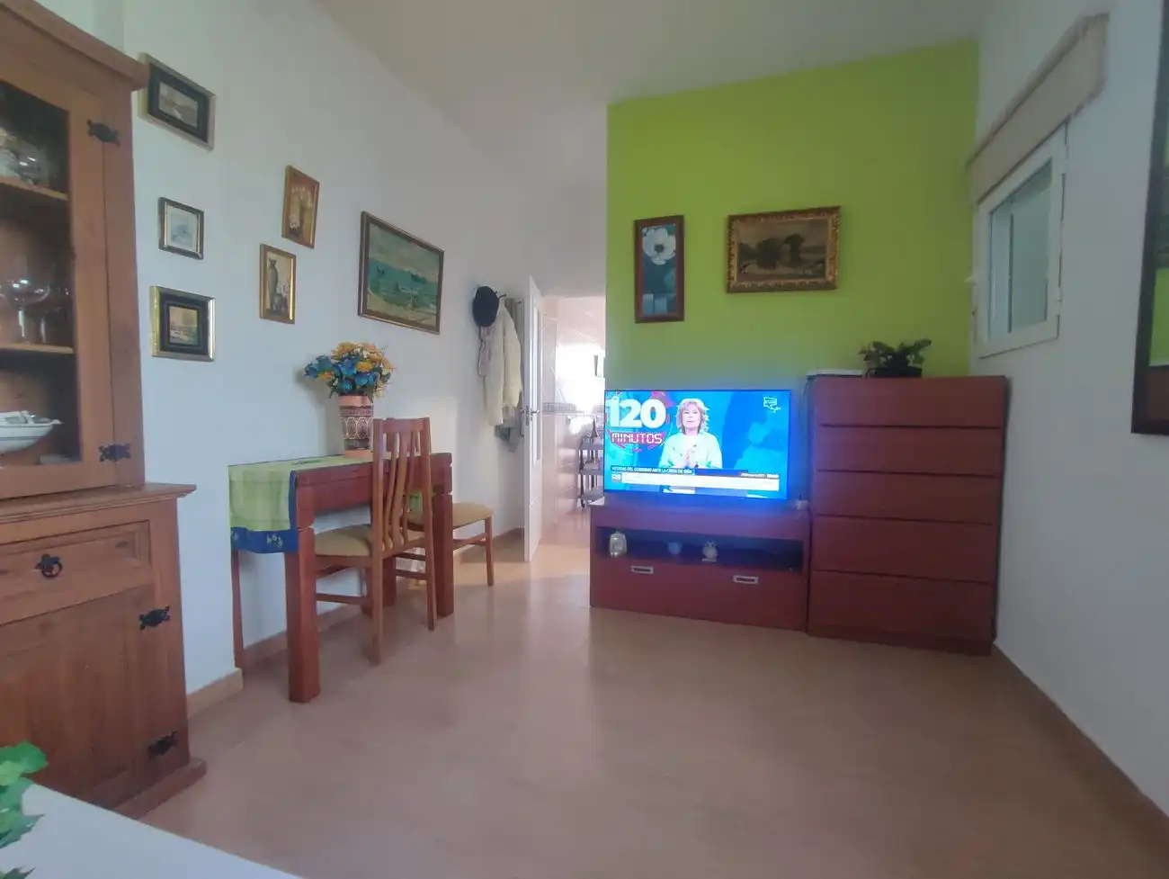 Wohnzimmer von Haus oder Chalet zum Verkauf in Conil de la Frontera mit Klimaanlage und Abstellraum