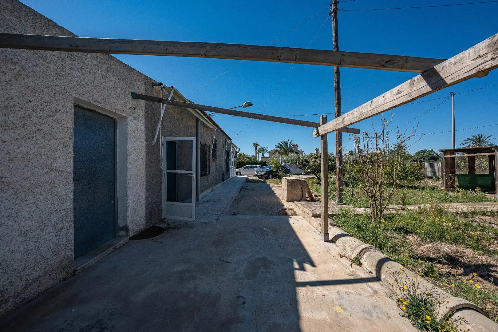 Vista exterior de Casa o chalet en venta en Elche / Elx con Aire acondicionado, Jardín privado y Terraza