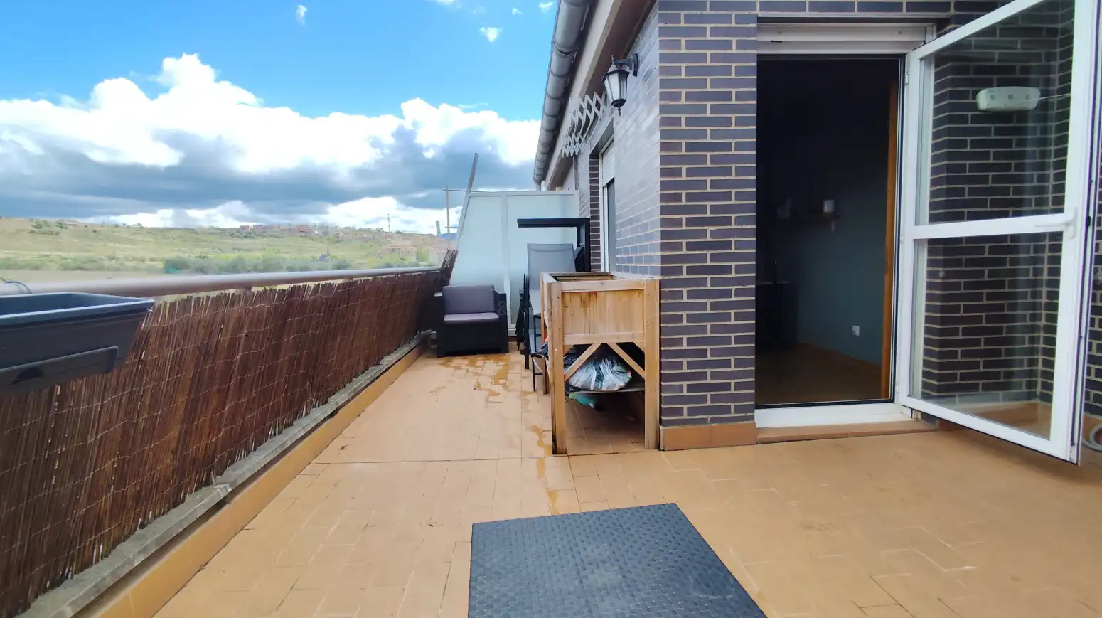 Terrasse von Wohnung zur Miete in Villamediana de Iregua mit Heizung, Parkett und Terrasse