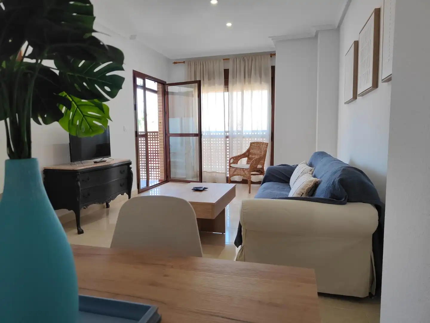 Living room of Apartments for rent in San Pedro del Pinatar  with Air Conditioner, Swimming Pool and Furnished