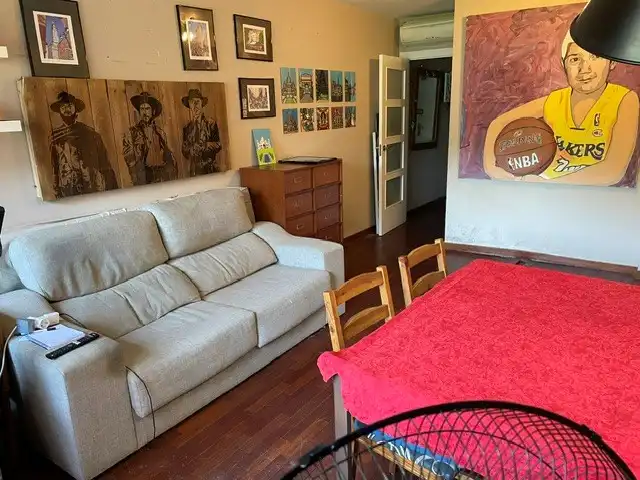 Living room of Flat for sale in Barcelona  with Air Conditioner, Heating and Oven