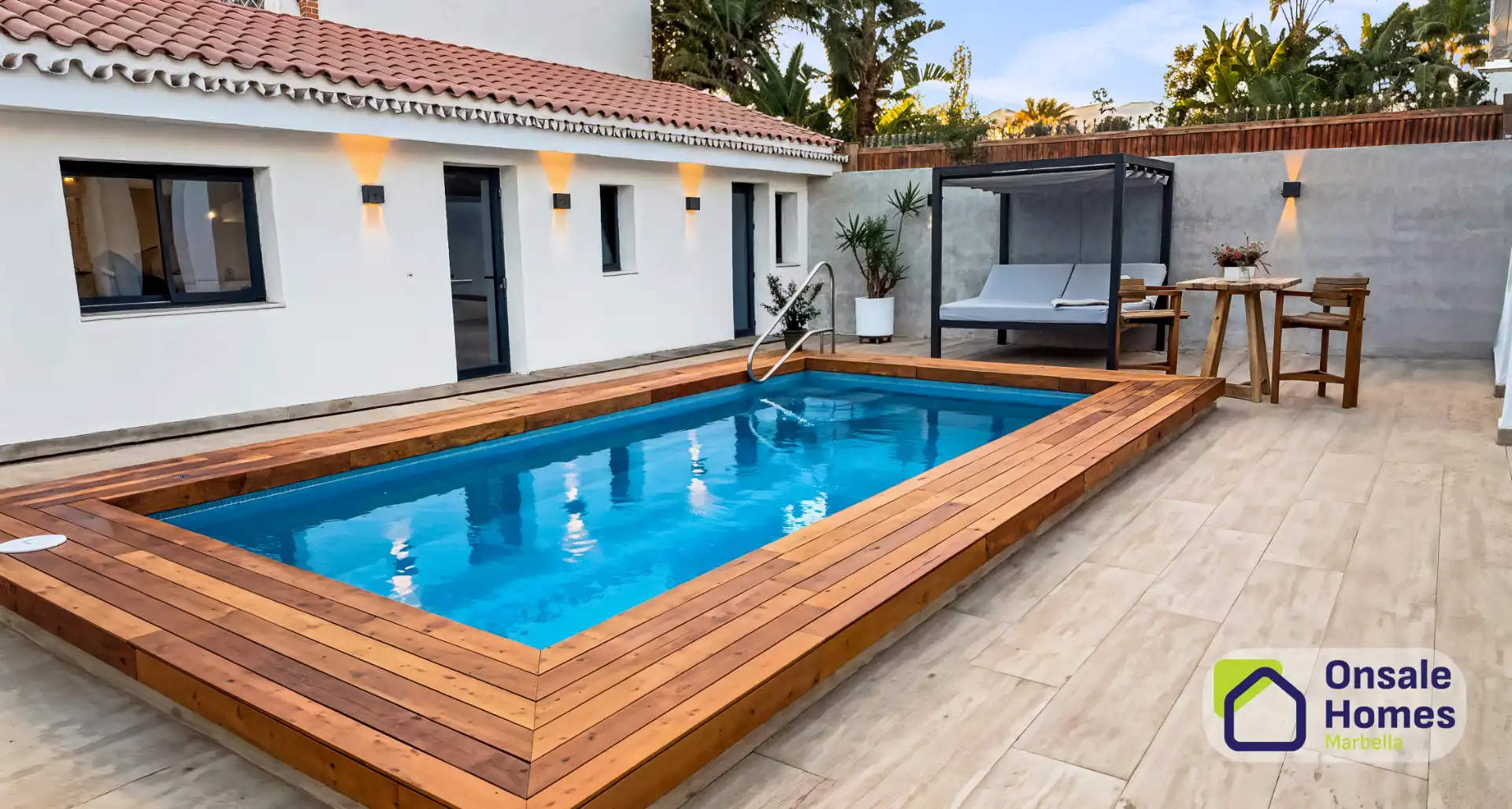 Piscina de Casa o chalet en venta en Marbella con Aire acondicionado, Jardín privado y Terraza