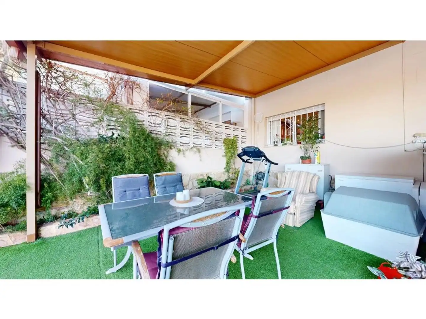 Terraza de Casa o chalet en venta en Torrent con Aire acondicionado, Calefacción y Jardín privado