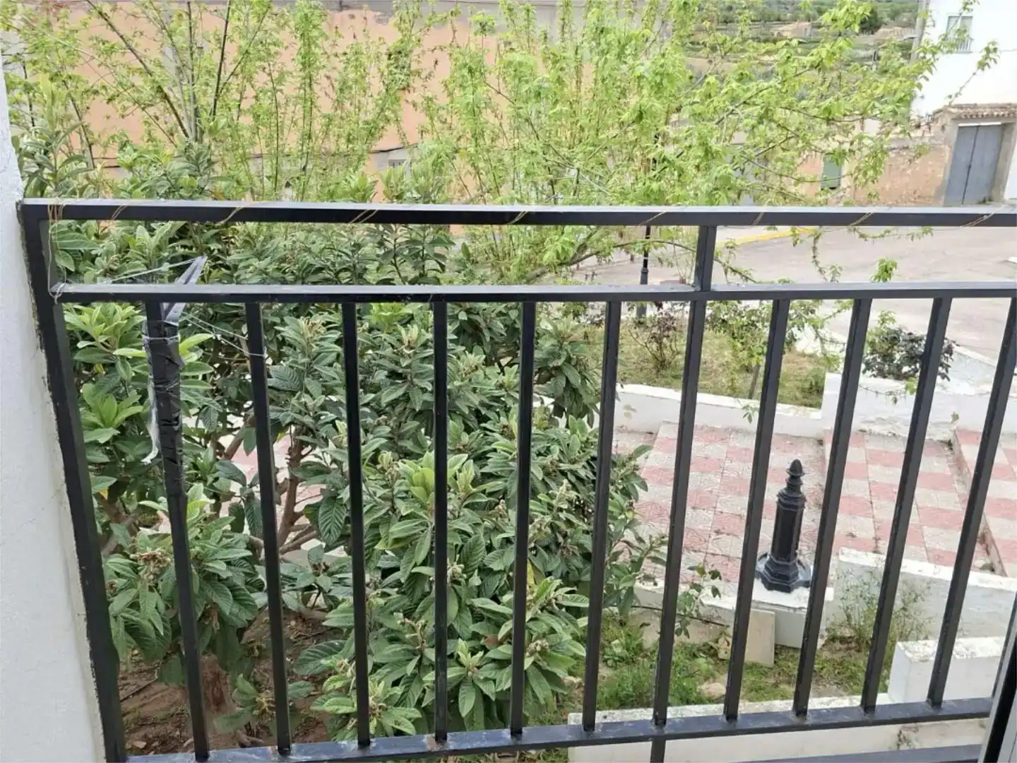 Balcony of Flat for sale in Venta del Moro  with Private garden, Furnished and Balcony