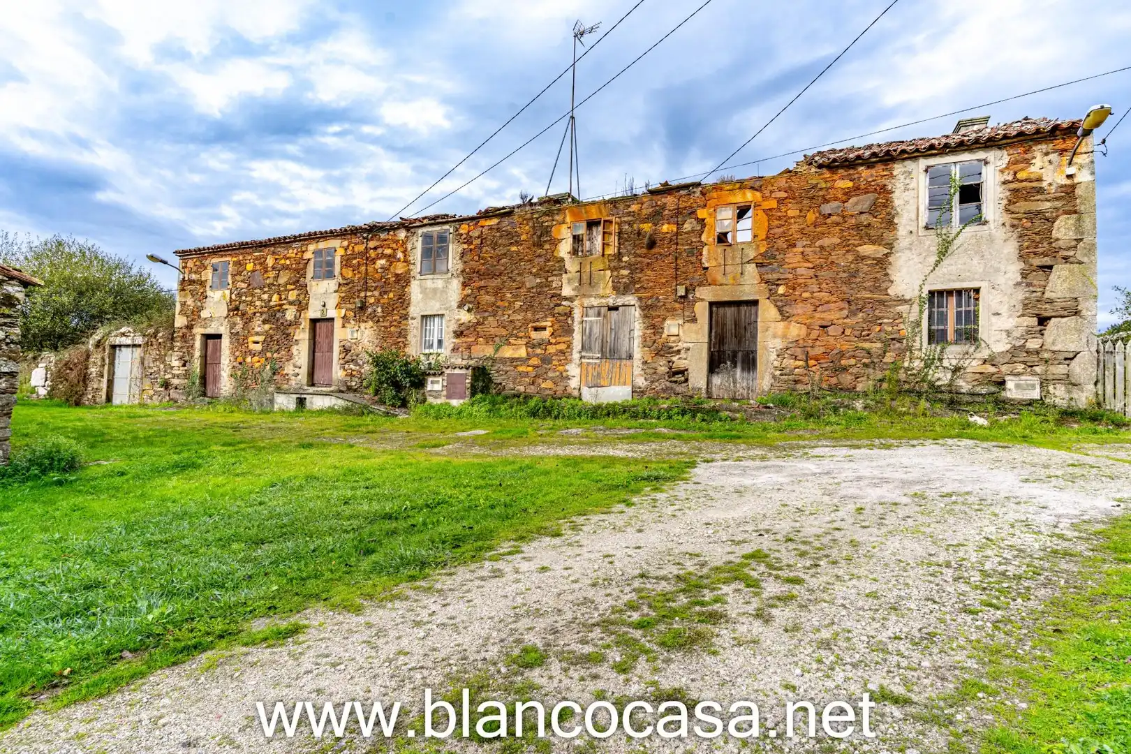 Vista exterior de Finca rústica en venta en Coristanco con Jardín privado