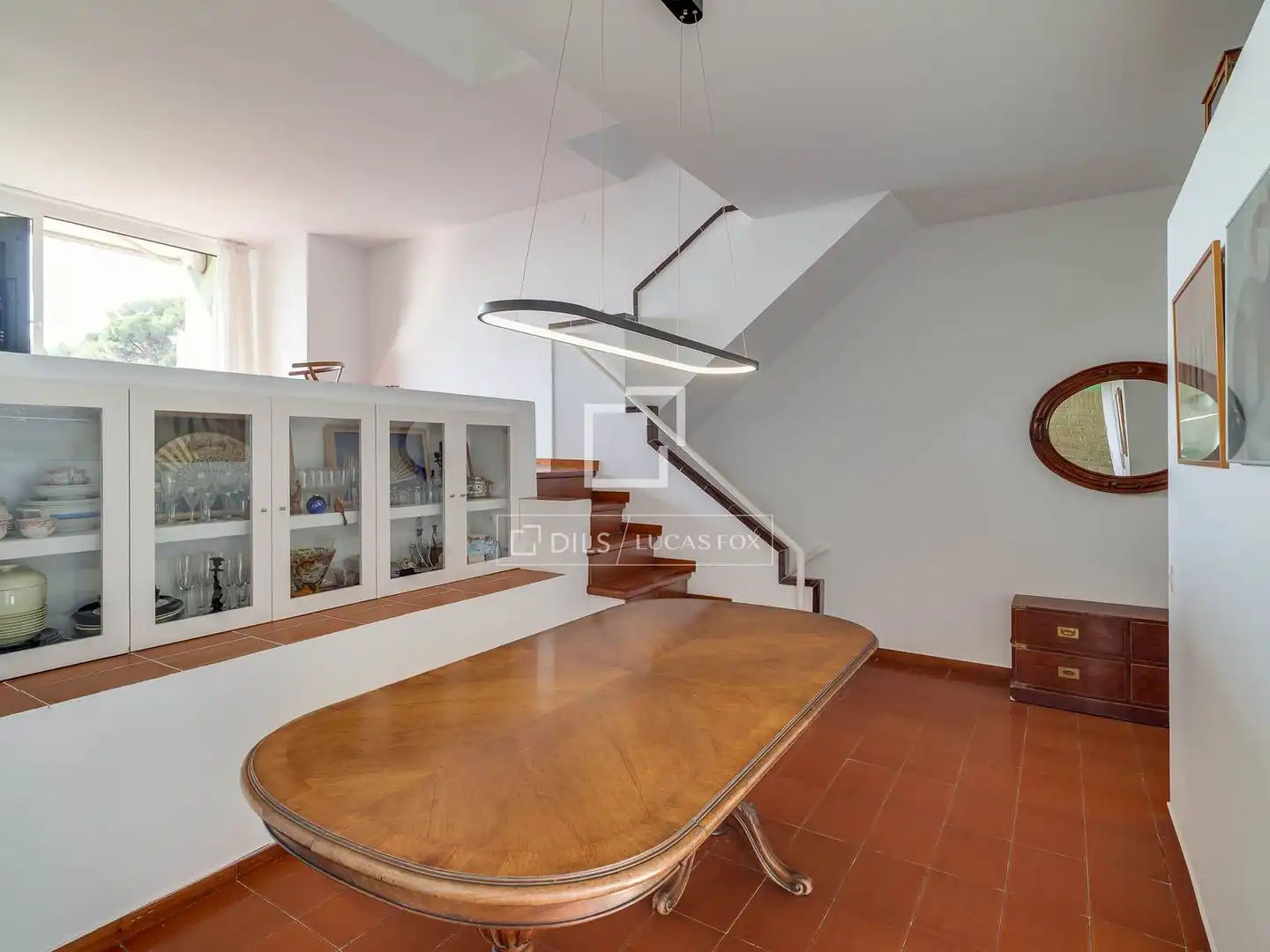 Comedor de Casa o chalet de alquiler en Barcelona con Aire acondicionado, Calefacción y Jardín privado