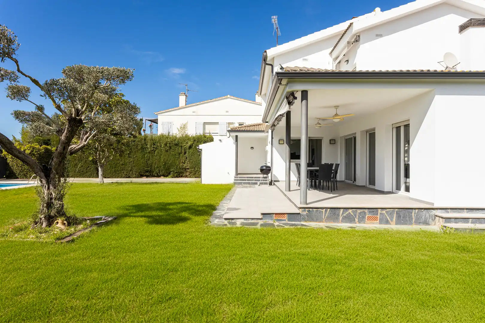 Jardín de Casa o chalet en venta en Llers con Aire acondicionado, Calefacción y Jardín privado