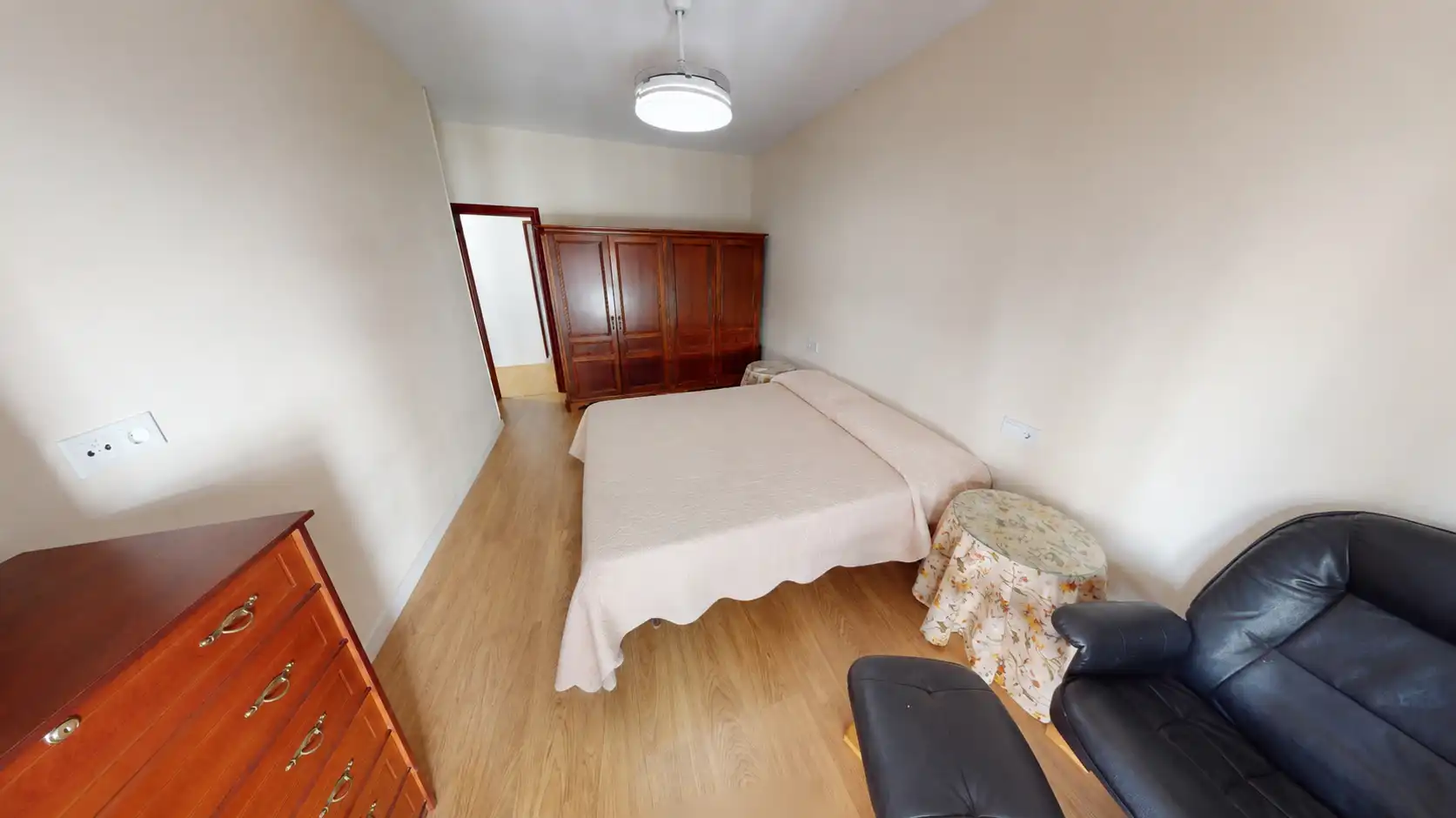 Schlafzimmer von Wohnung zur Miete in Alicante / Alacant mit Klimaanlage, Möbliert und Waschmaschine