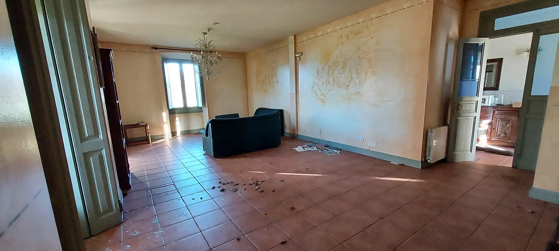 Living room of Country homes for sale in Piloña  with Private garden, Terrace and Furnished