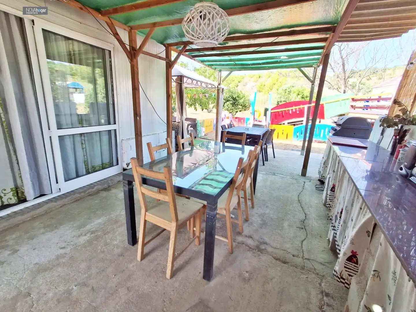 Terrassa de Finca rústica en venda en Pizarra amb Jardí privat