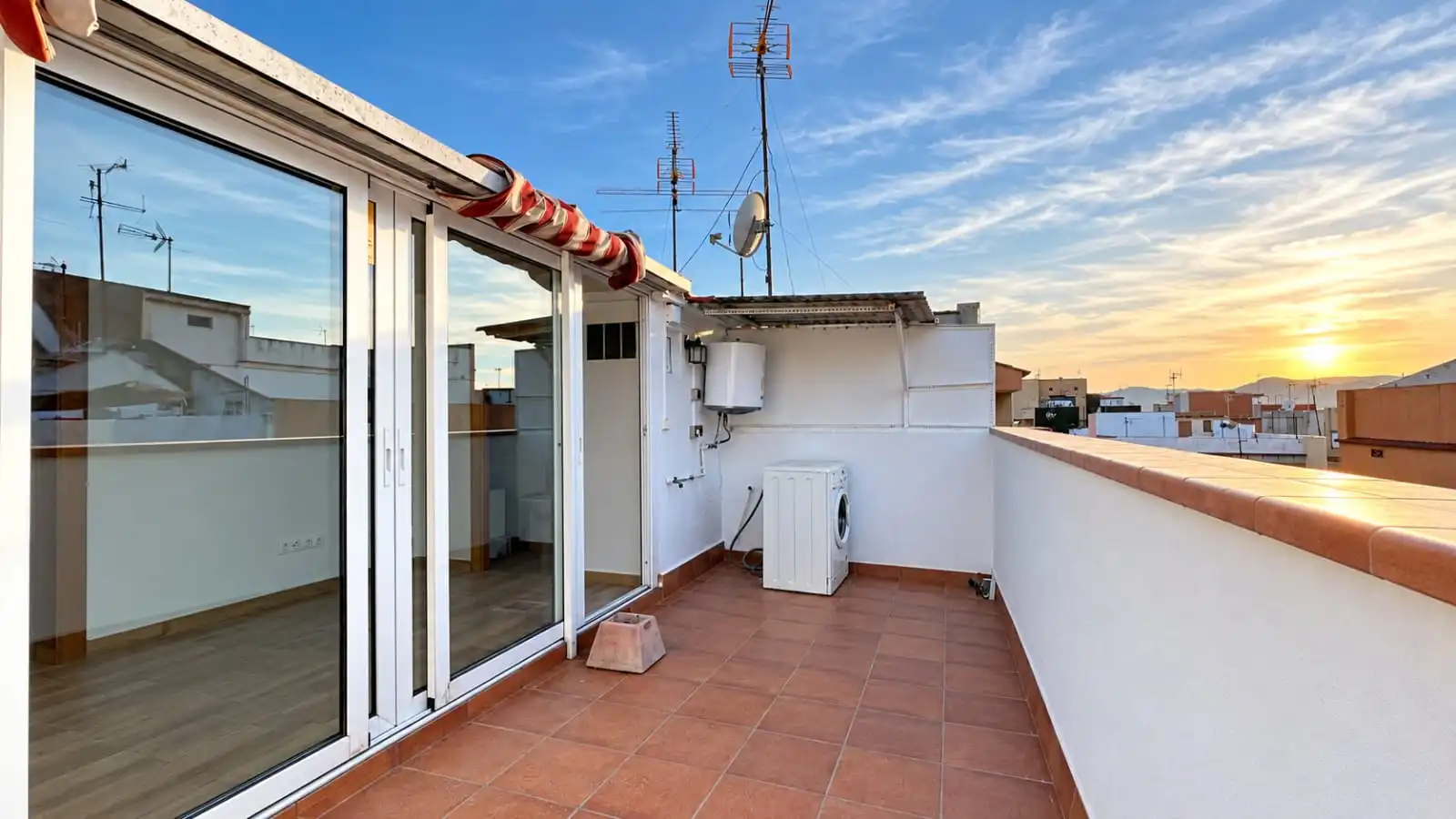 Terraza de Ático en venta en Les Planes  