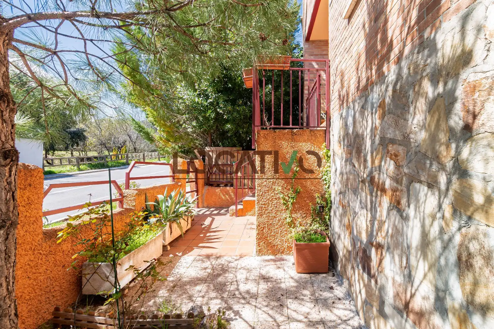 Exterior view of Houses for sale in San Lorenzo de El Escorial  with Heating, Private garden and Terrace