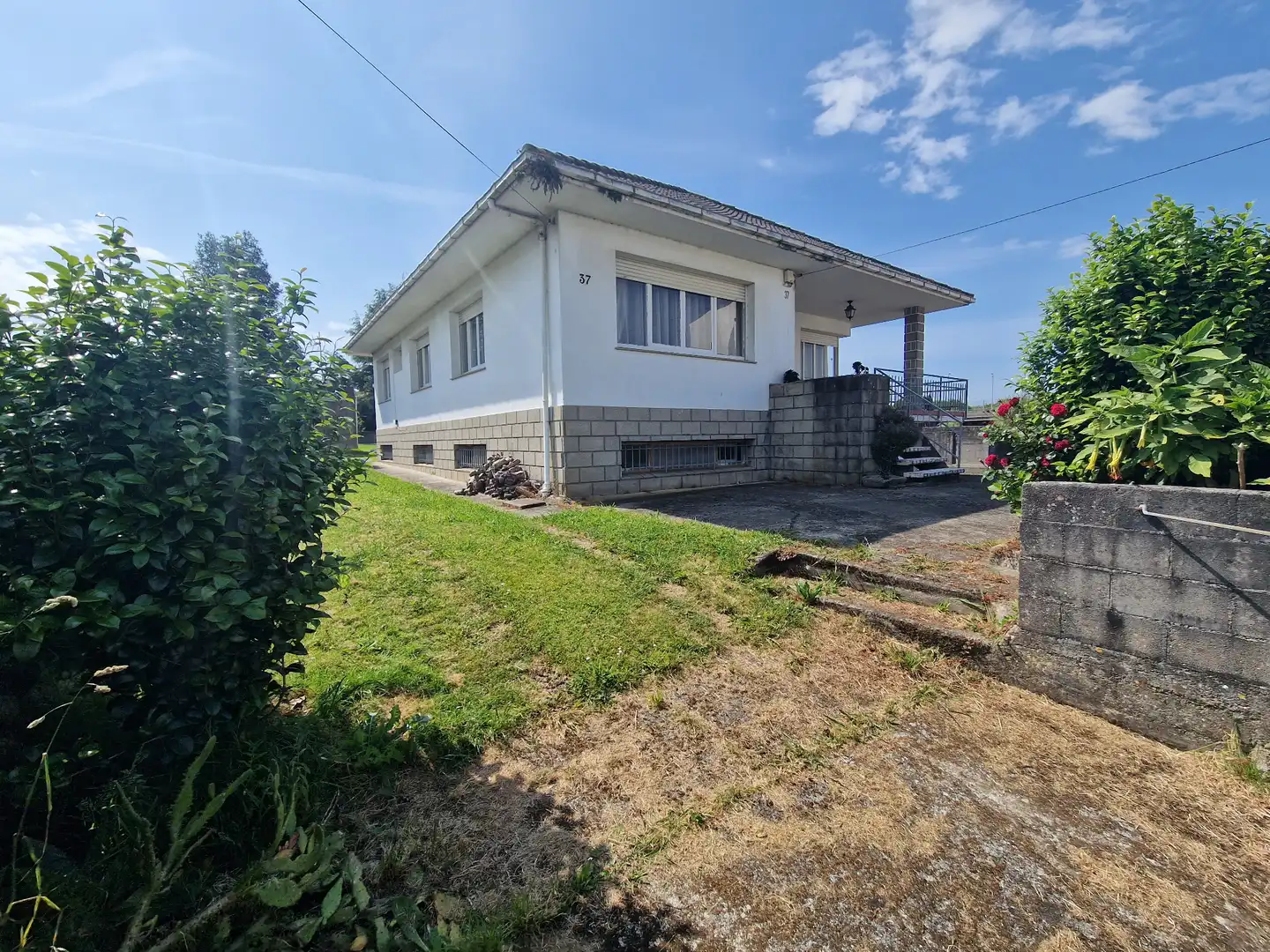Vista exterior de Casa o chalet en venta en Narón con Jardín privado y Terraza
