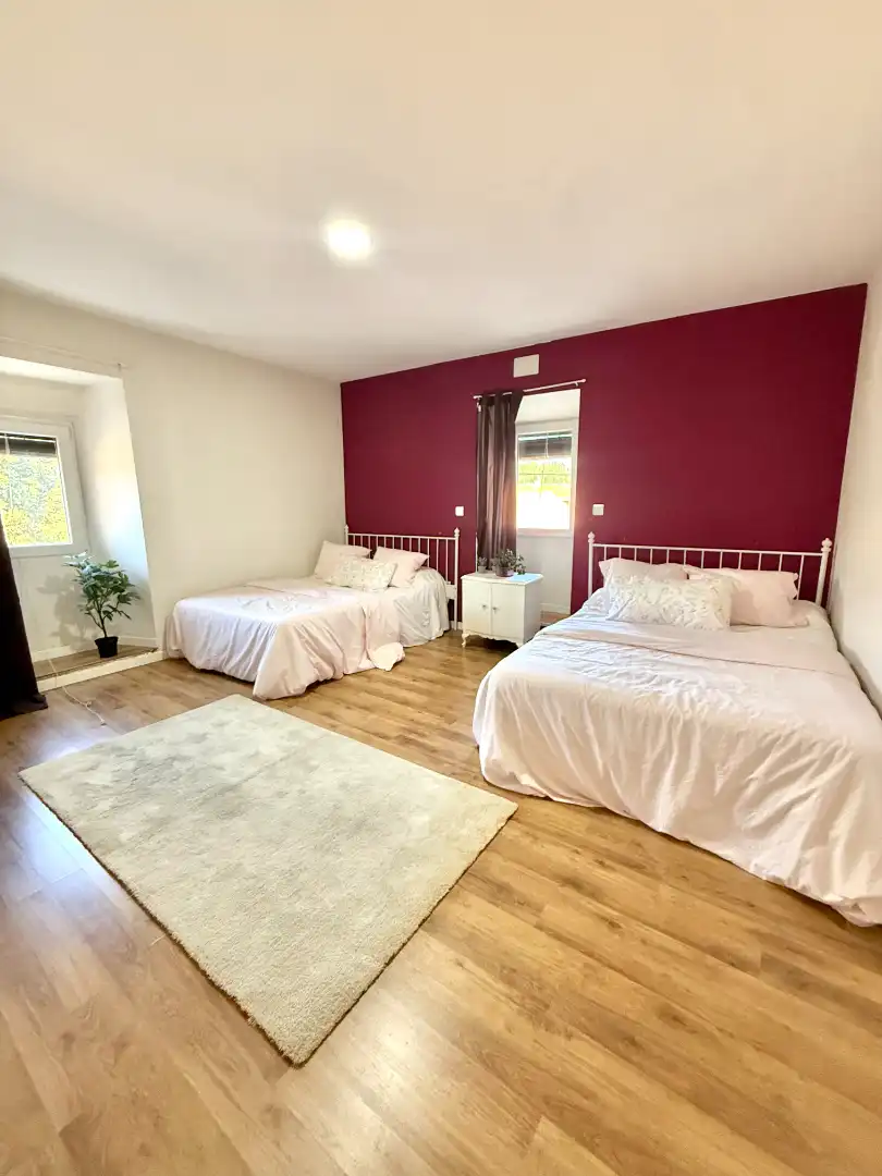 Schlafzimmer von Country house zum Verkauf in Torquemada mit Parkett, Terrasse und Möbliert