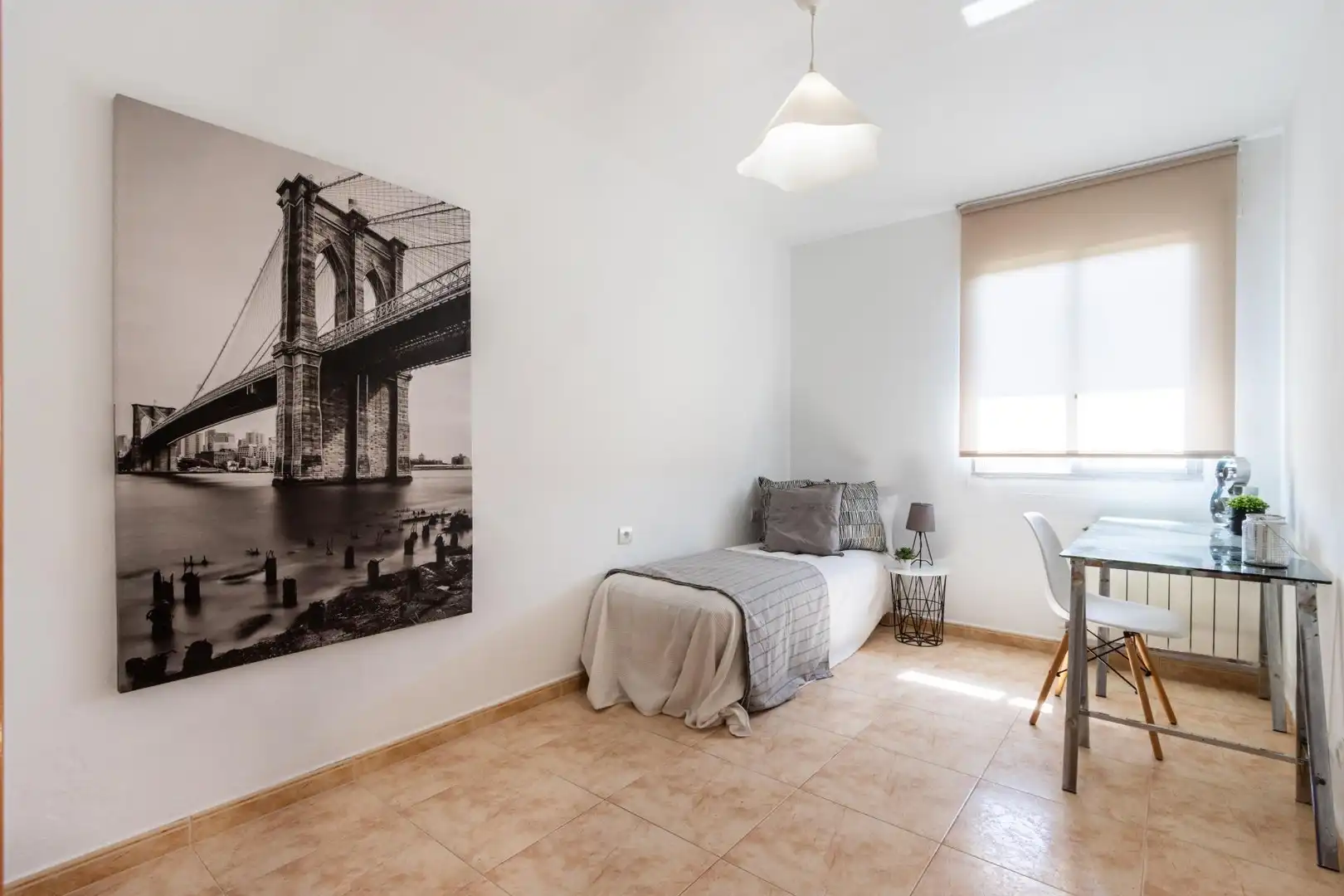 Bedroom of Flat for sale in Terrassa  with Heating