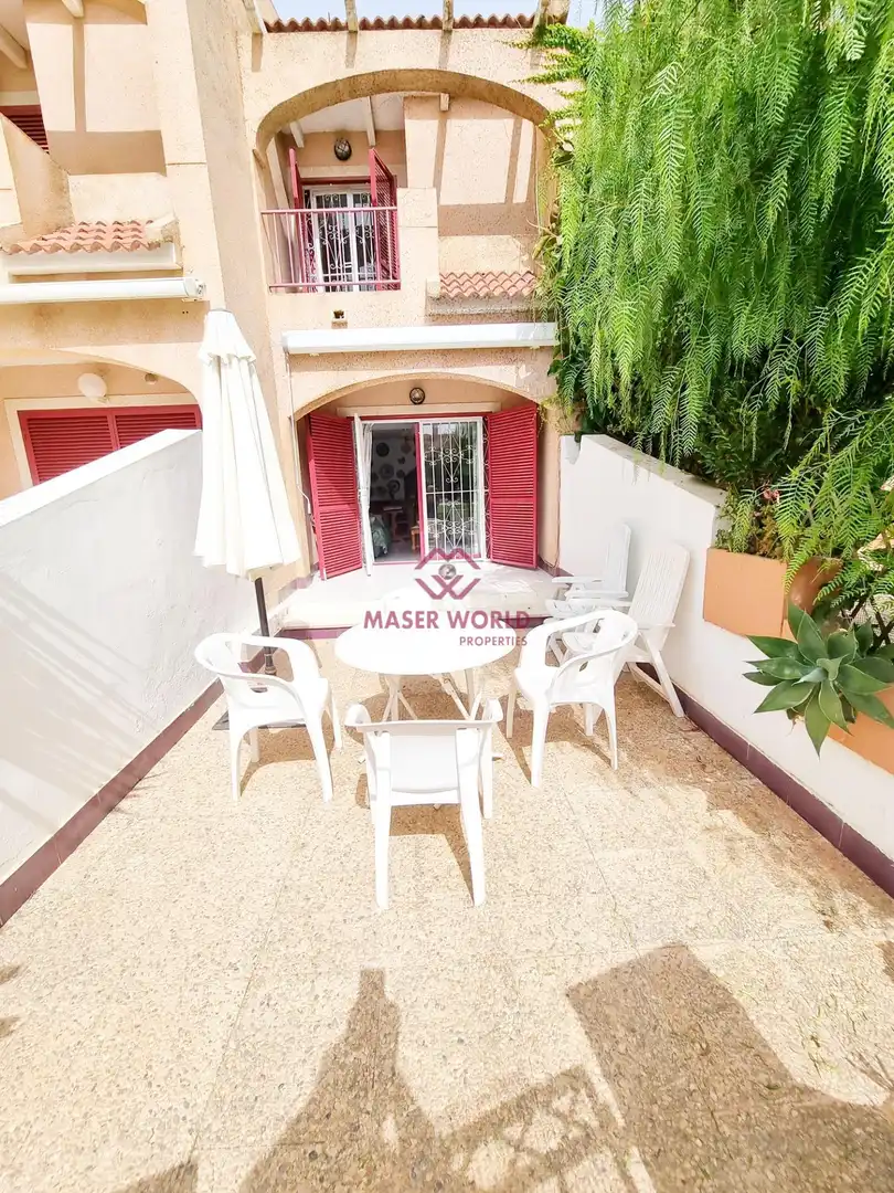 Terraza de Dúplex en venta en Mazarrón con Piscina comunitaria