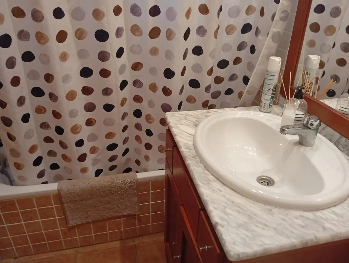Bathroom of Apartments for sale in Vera  with Air Conditioner, Private garden and Terrace