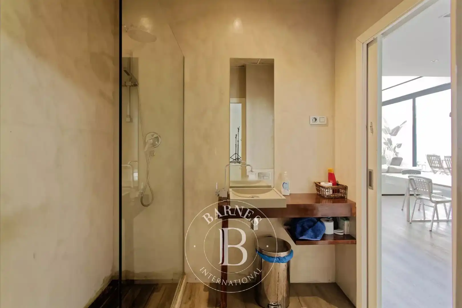 Badezimmer von Loft zum Verkauf in Barcelona mit Klimaanlage, Heizung und Terrasse