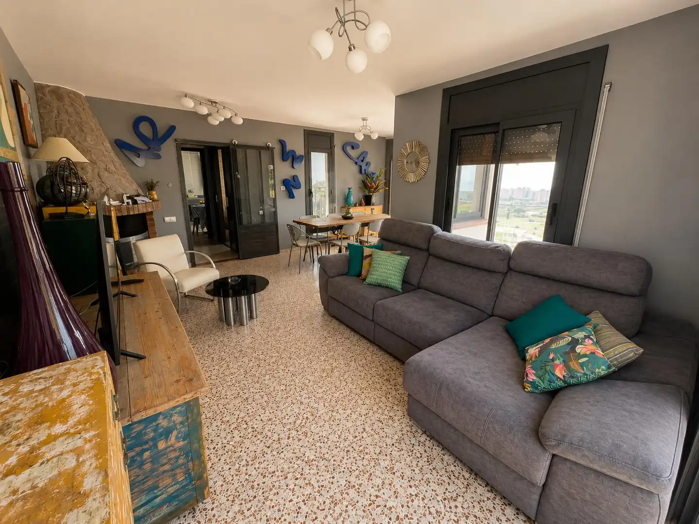 Living room of Houses for sale in Santa Susanna  with Air Conditioner, Heating and Private garden