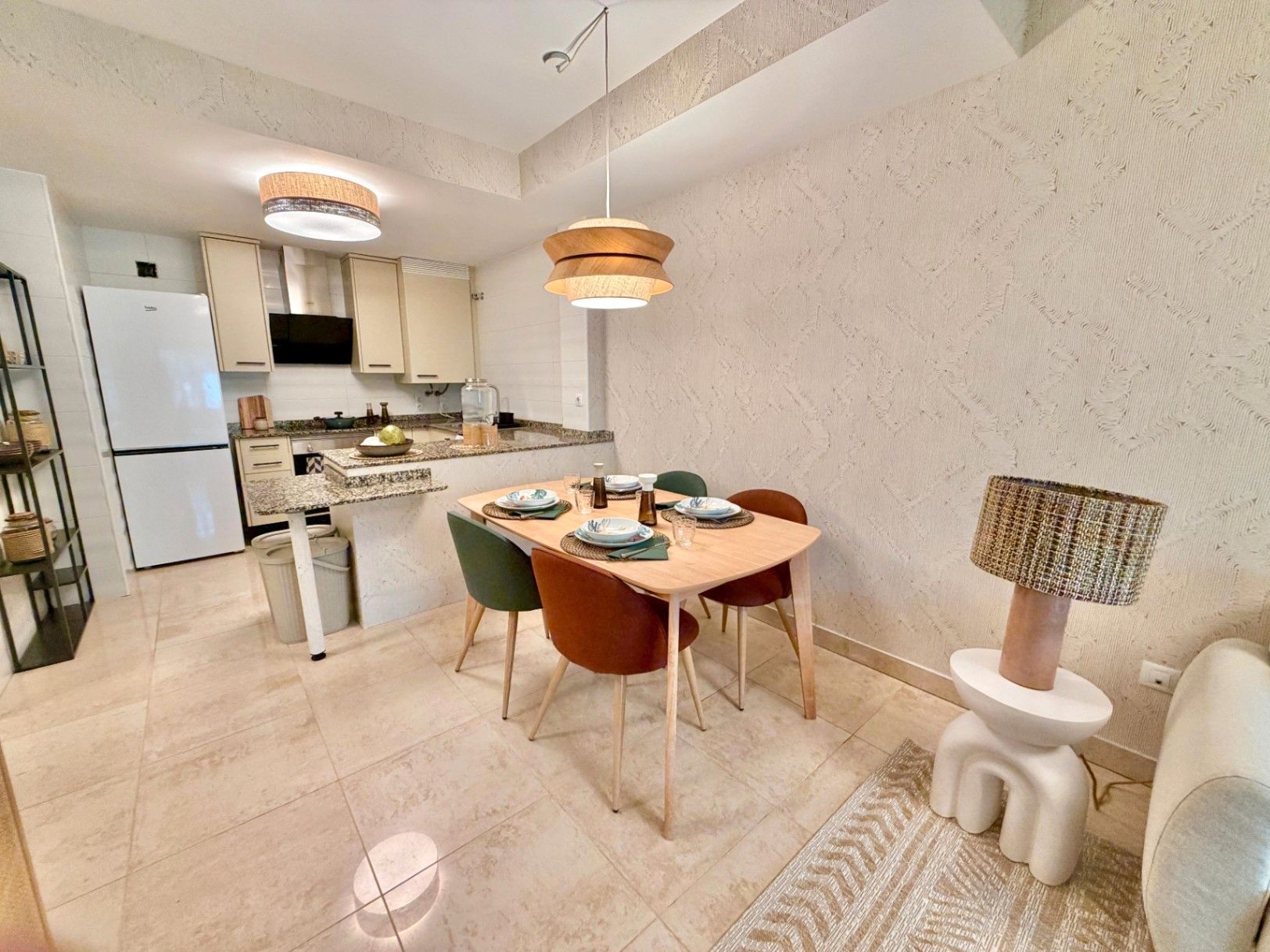 Kitchen of Apartment for sale in Dénia  with Air Conditioner, Heating and Private garden