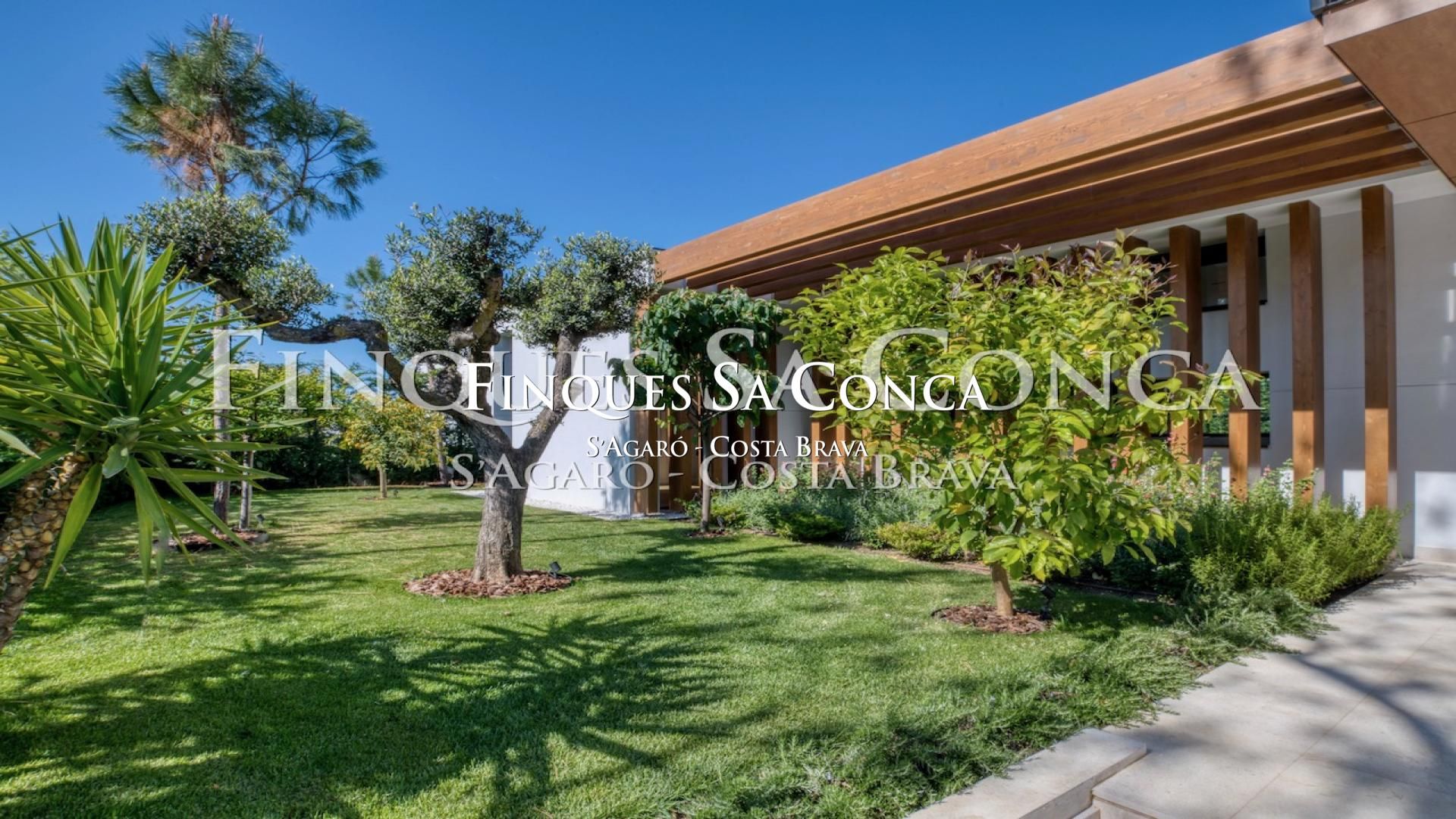 Garden of House or chalet for sale in Castell d'Aro, Platja d'Aro i s'Agaró  with Air Conditioner, Heating and Terrace