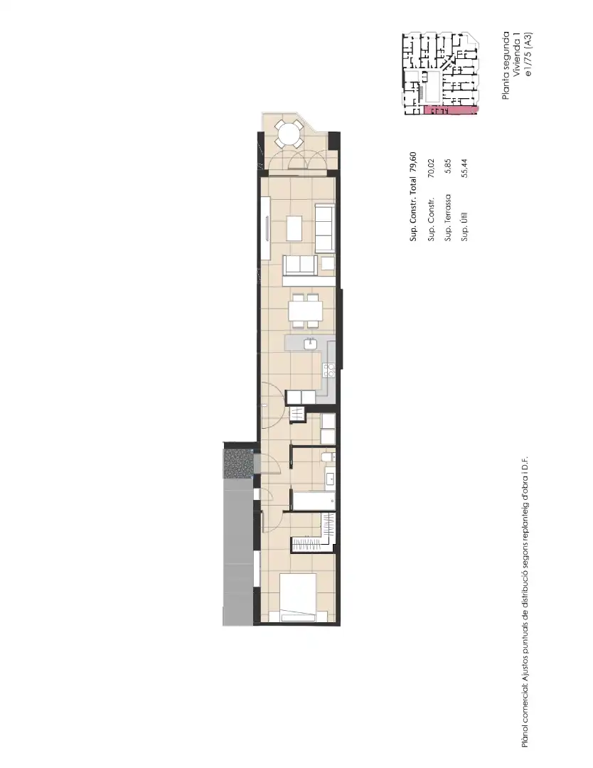 Wohnung mit Aufzug zum Verkauf in Carrer President Macià 116, imagen 28