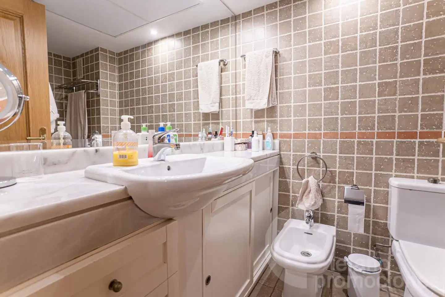 Baño de Casa adosada en venta en Málaga con Aire acondicionado, Jardín privado y Parquet