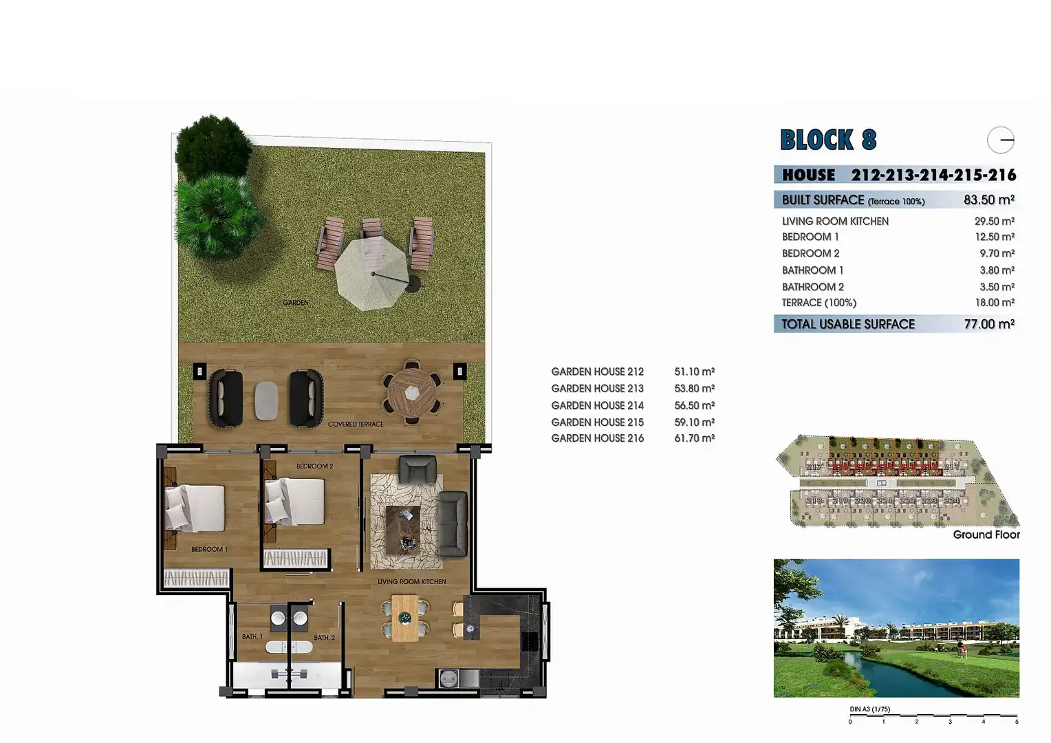 Appartement compact avec terrasse à vendre à Las Lomas de Rame - Bahía Bella, imagen 37