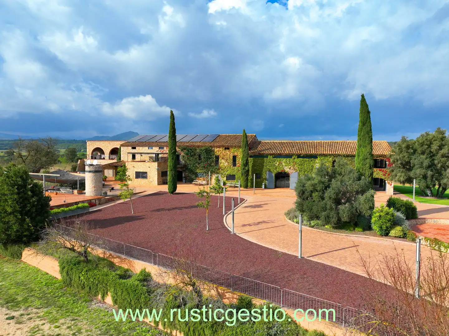 Exterior view of Country homes for sale in Terrades  with Air Conditioner, Heating and Private garden