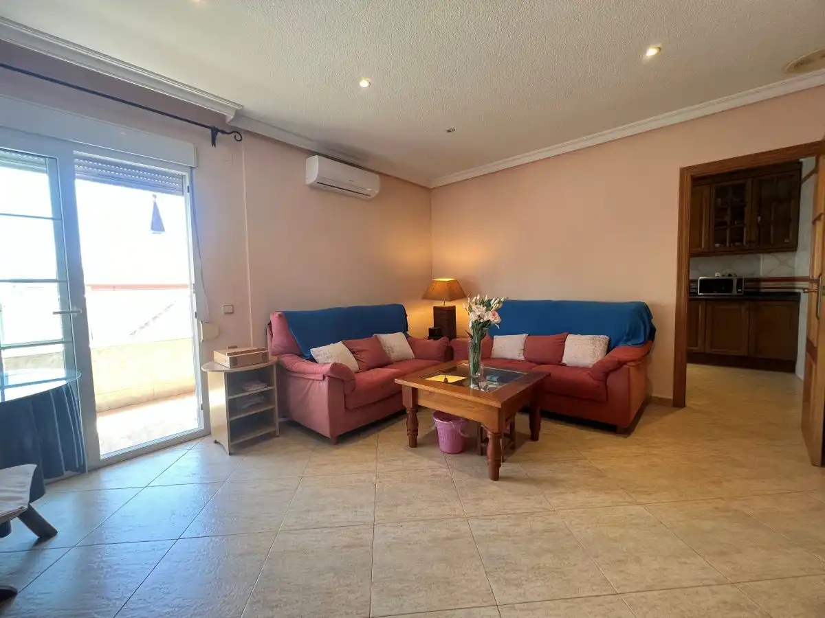 Sala d'estar de Pis en venda en Torrevieja amb Aire condicionat, Calefacció i Moblat