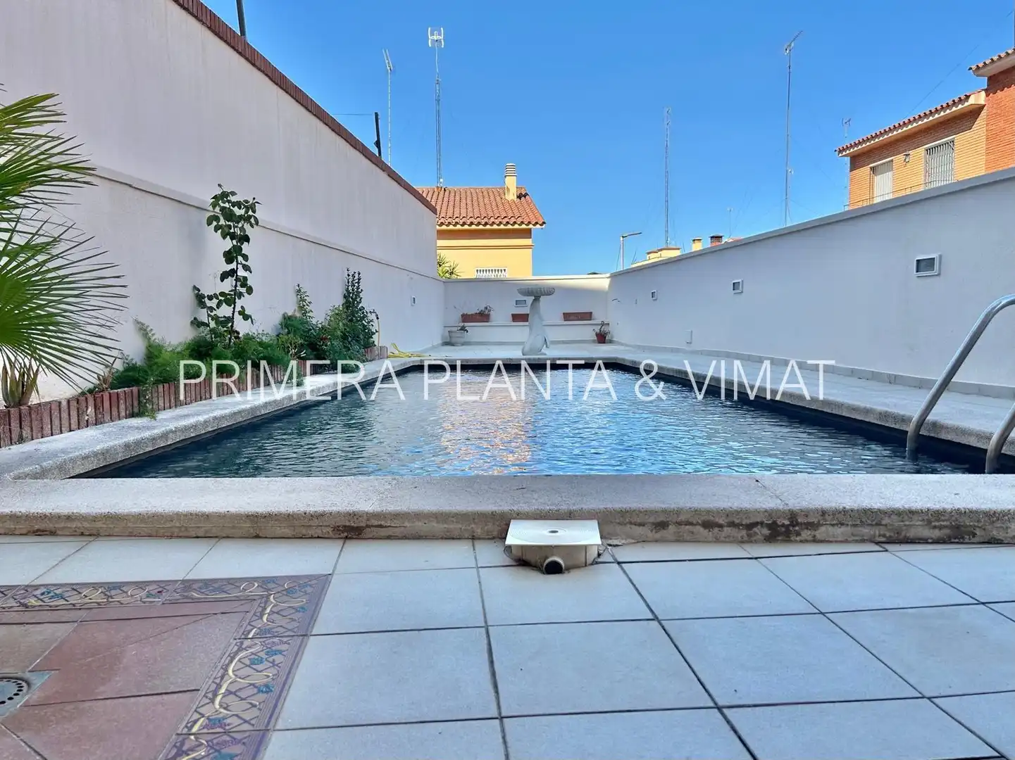 Piscina de Casa o xalet en venda en Mataró amb Calefacció, Terrassa i Piscina