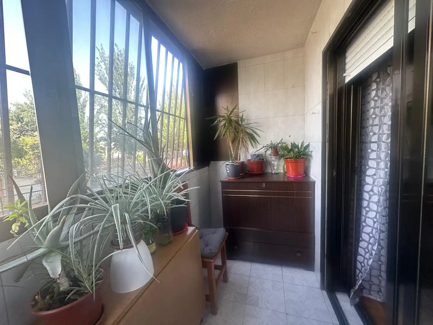 Balcony of Flat for sale in Madrid  with Heating, Terrace and Furnished