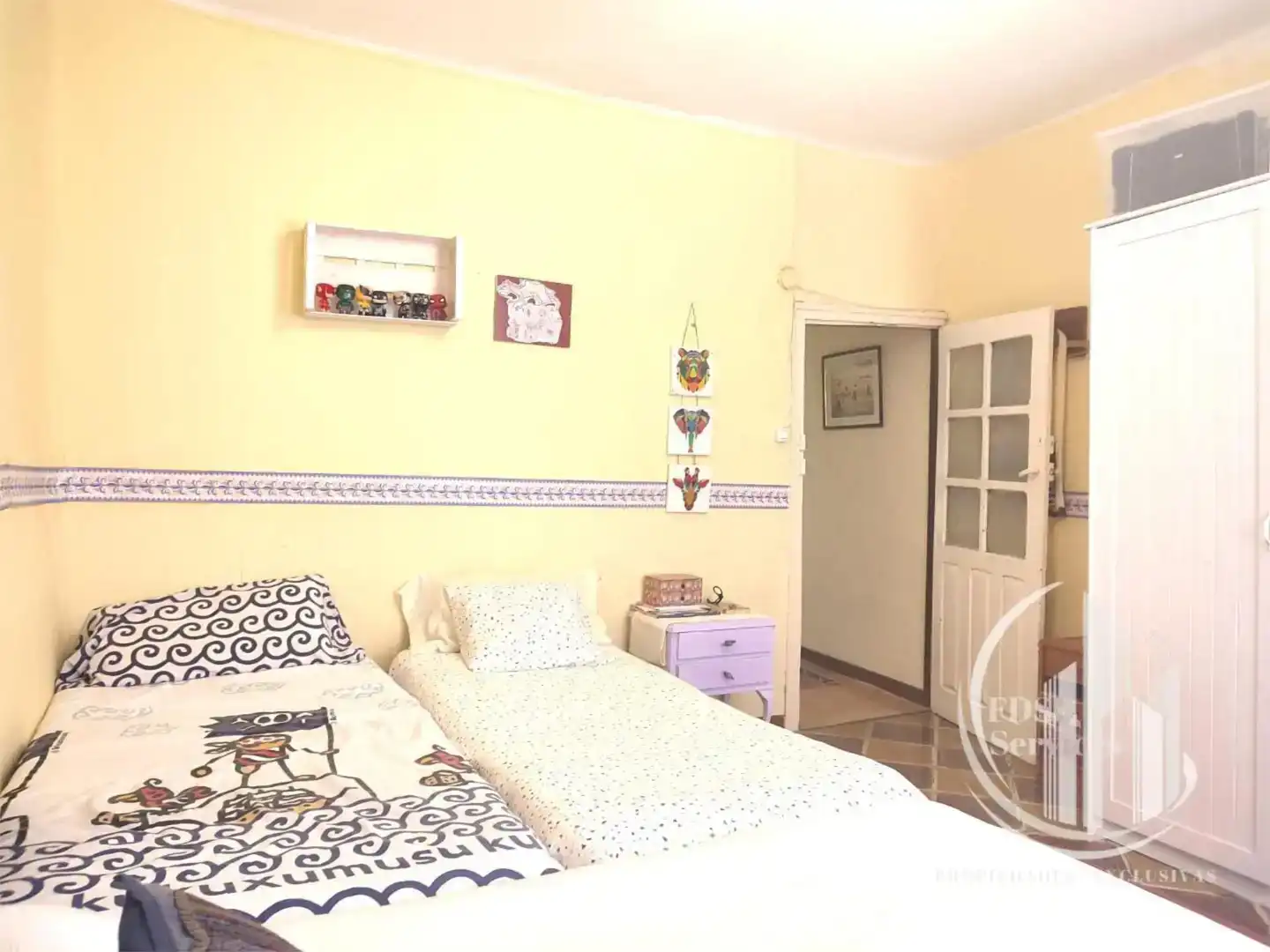 Dormitori de Casa adosada en venda en San Vicente de la Sonsierra