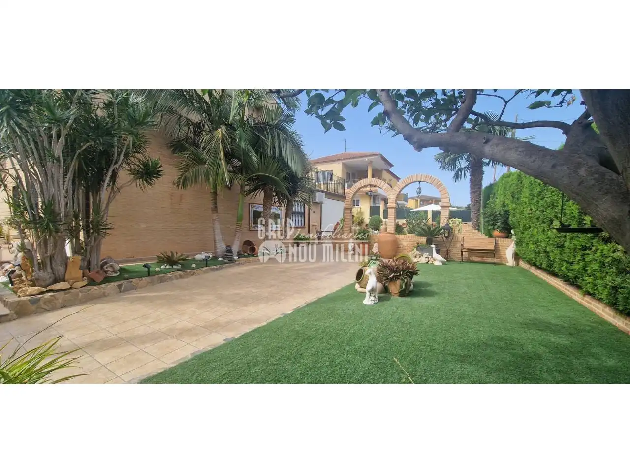 Garden of Houses for sale in Picassent  with Air Conditioner, Private garden and Terrace