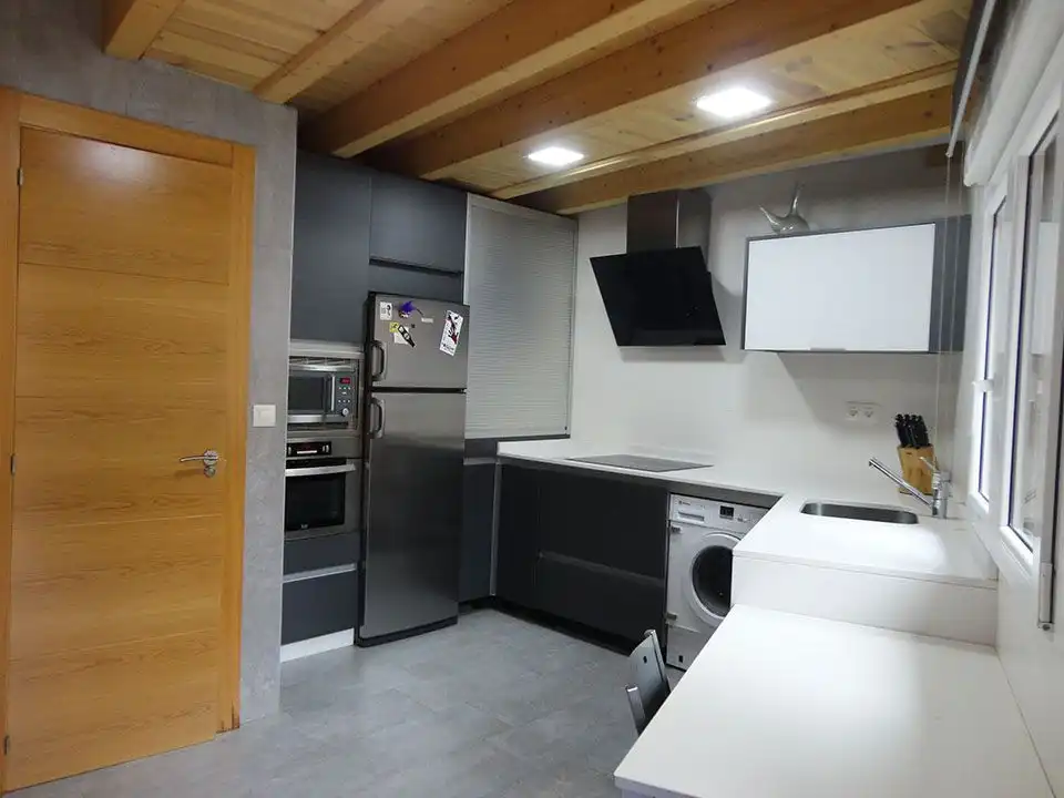 Kitchen of Houses for sale in Salas de los Infantes  with Heating and Furnished