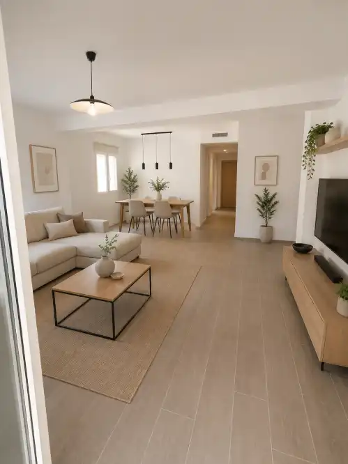 Living room of Duplexes for sale in Muro de Alcoy  with Air Conditioner, Heating and Terrace