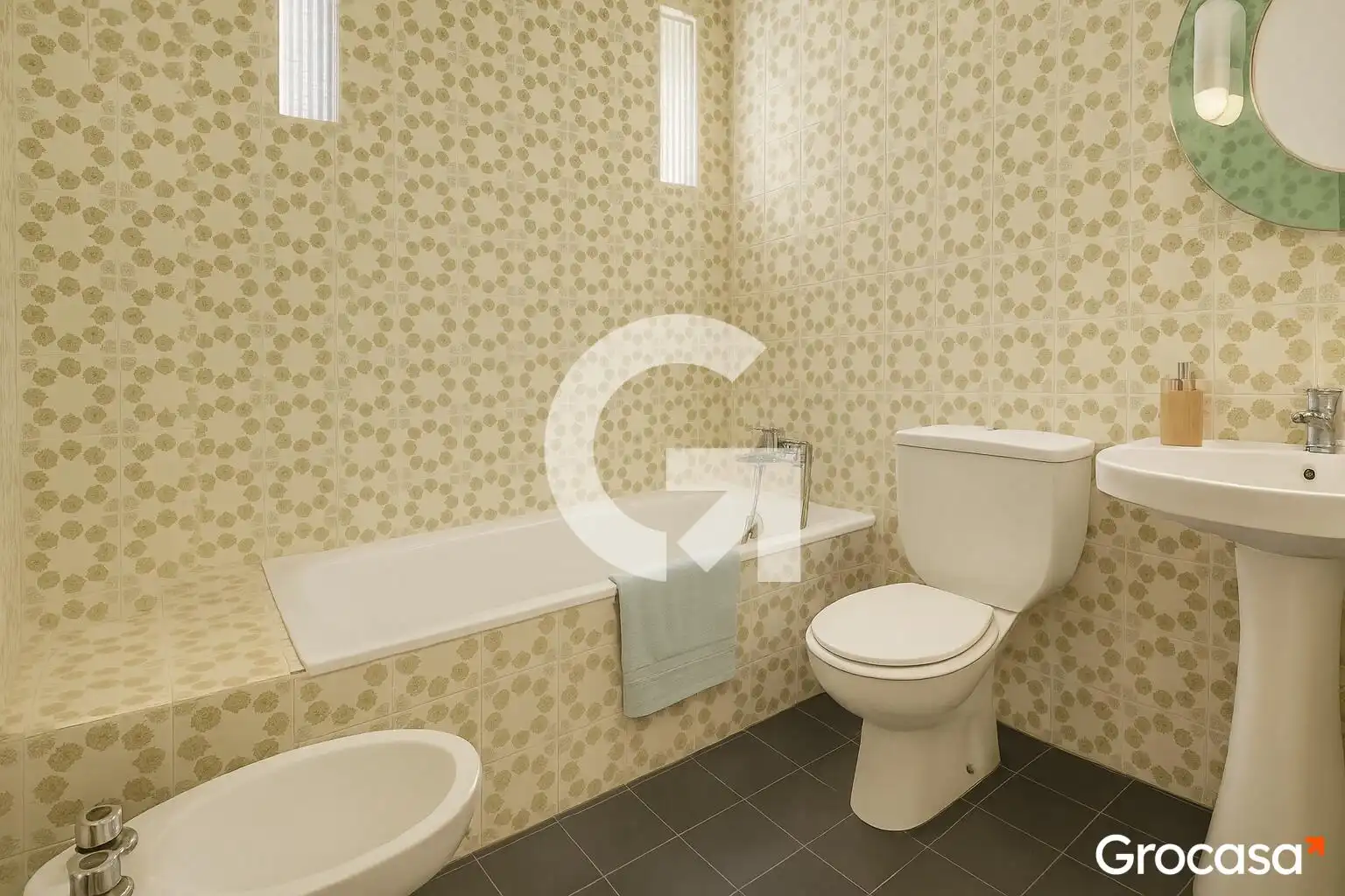 Badezimmer von Erdgeschoss zum Verkauf in Cunit mit Privatgarten und Terrasse