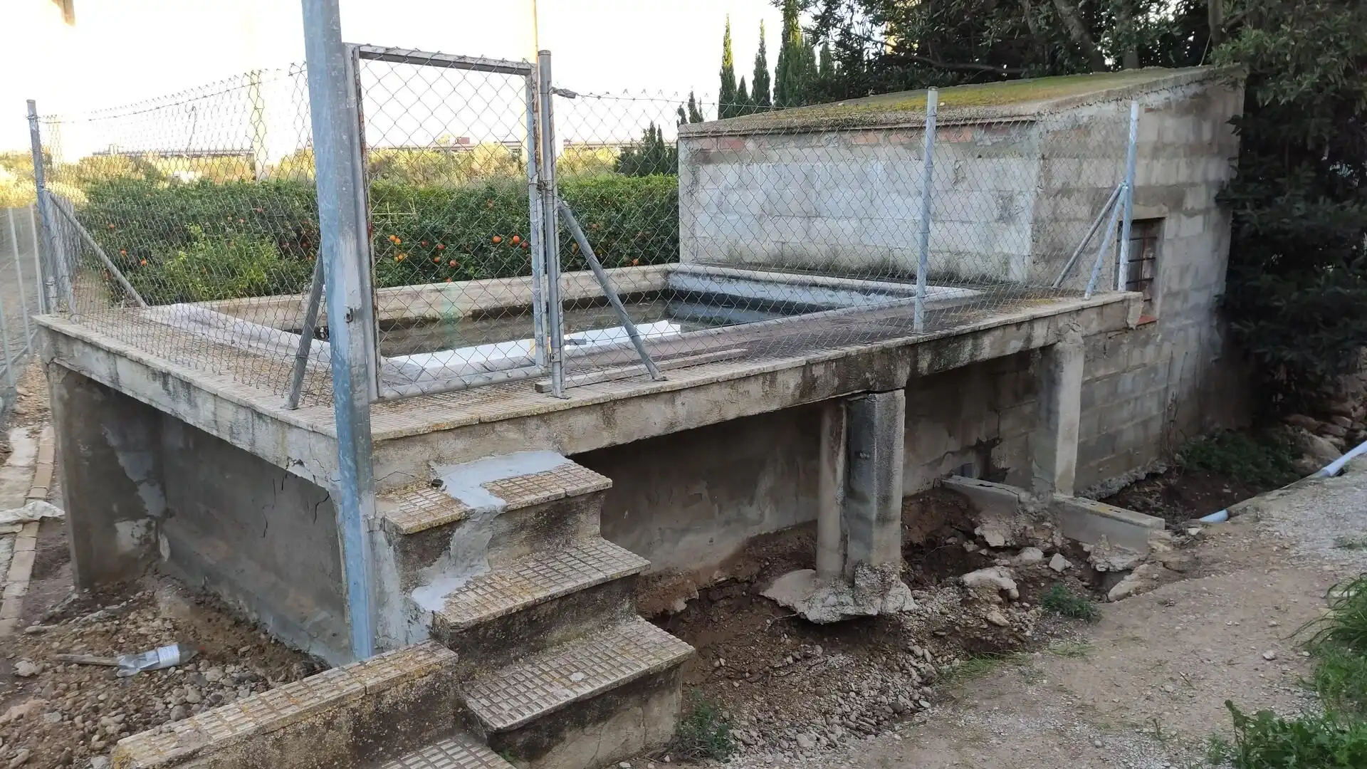 Piscina de Finca rústica en venta en Amposta