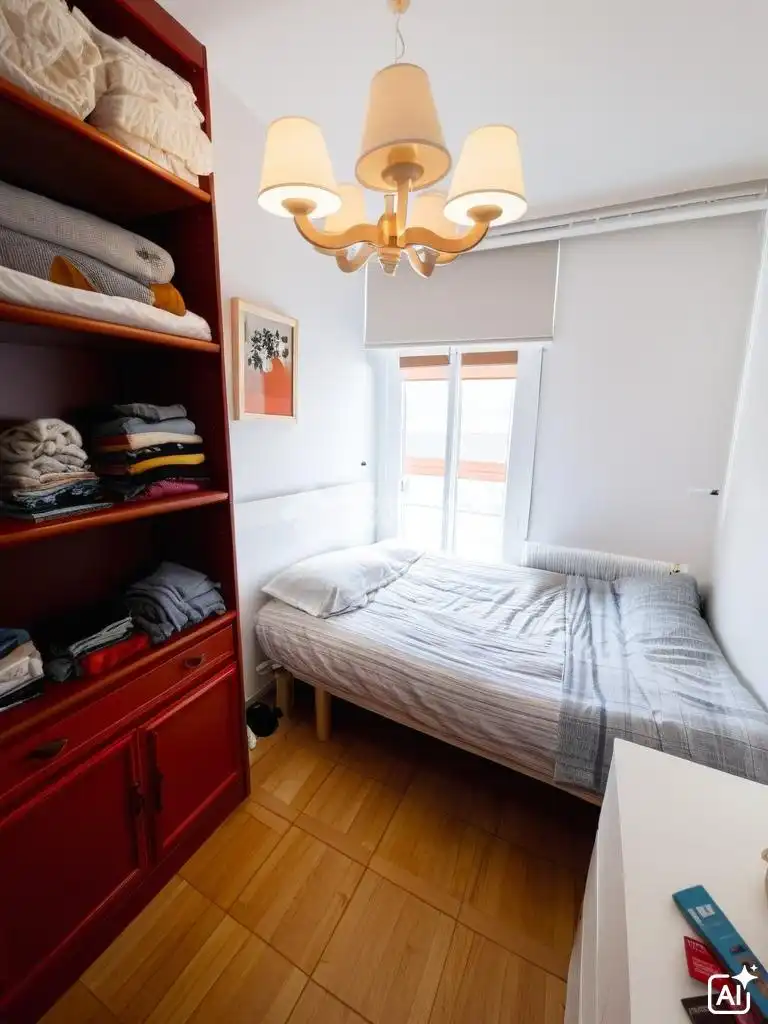 Schlafzimmer von Wohnung zum Verkauf in Parla mit Klimaanlage und Terrasse