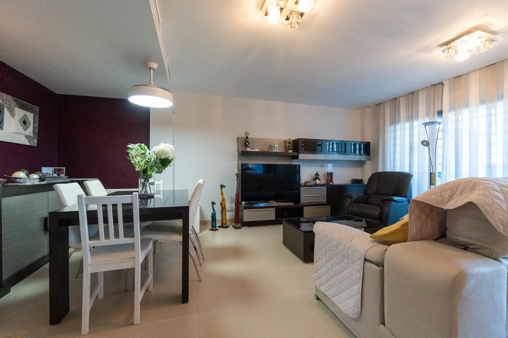 Living room of Detached homes for sale in Murcia  with Air Conditioner, Heating and Private garden
